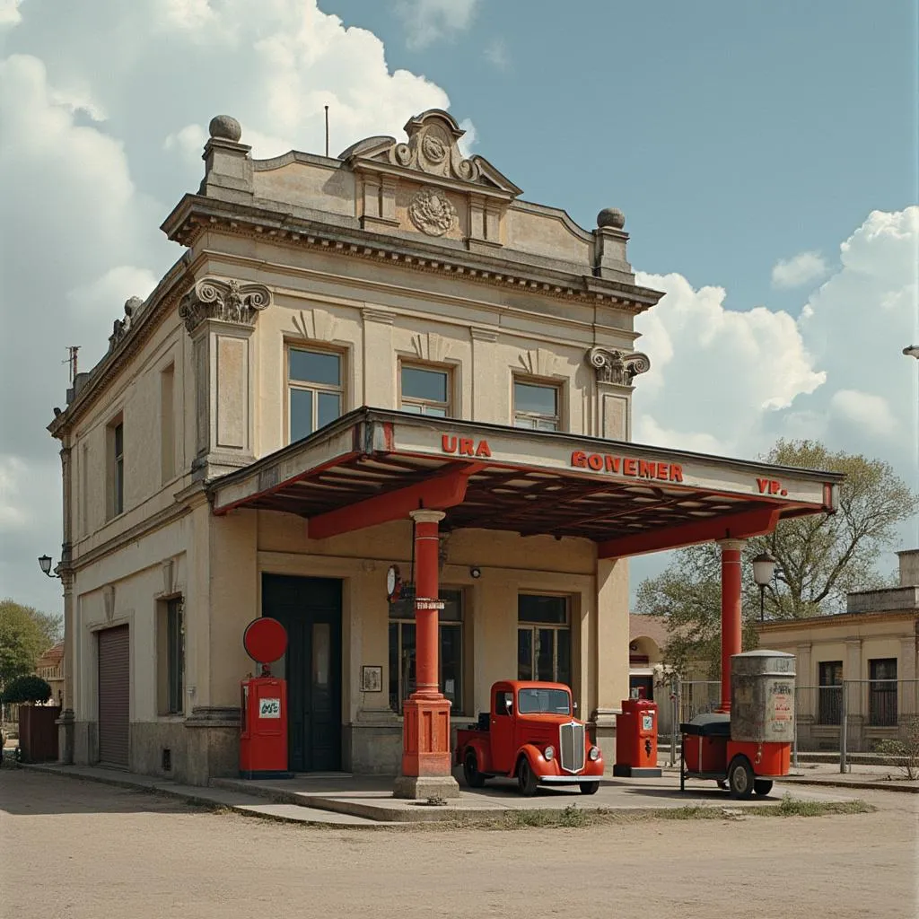 Estación YPF histórica