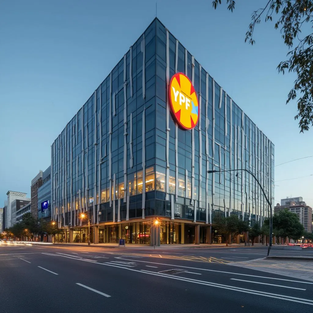 Sede central de YPF en Buenos Aires